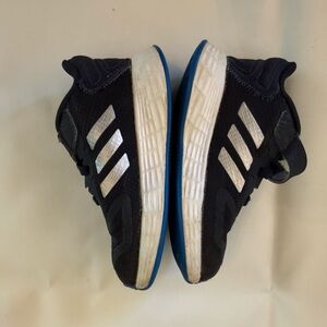 Adidas Kids Navy and White Sneakers